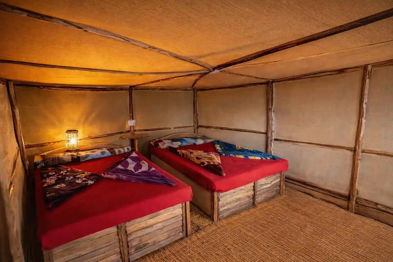 Mud House Bedroom Interior Vattavada