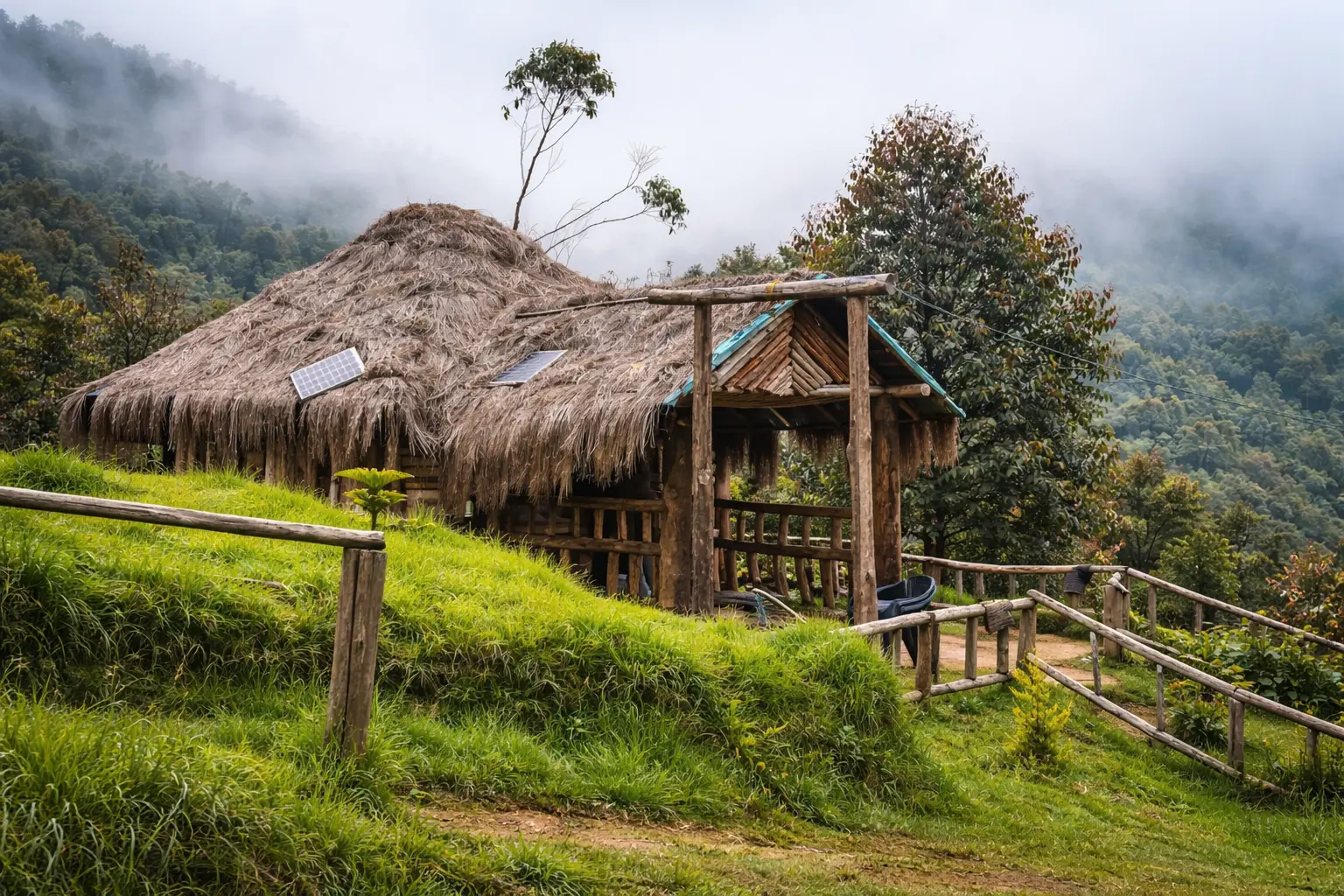Mud House Stay in Vattavada Hilltop Cottage